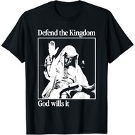 Sliver Mask King Baldwin Iv Meme The Leper King Warrior T-Shirt