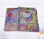 Notebook spiral B6 index fancy