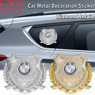 BMW Car Metal Decoration Sticker Car Logo Warning Stickers 3D Car Body Side Label Decal For Z4 E89 E
