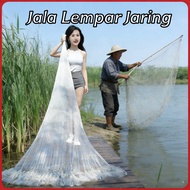 14 feet/udang fishing throwing net, 4 meters ready to use