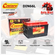 Bateri Kereta / Car Battery - Century Marathoner Max - MF - DIN66L
