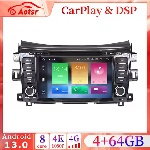 Android 13.0 PX6 For Nissan NAVARA Frontier NP300 2015 - 2022 Car Radio Multimedia Video Player Navi