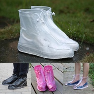 [Fashion goods060]รองเท้าแบบใช้ซ้ำได้ครอบคลุมผู้หญิงผู้ชาย UnisexProtector รองเท้า Boot CoverHigh Top Anti Slip Shoe Cover
