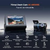 [New Launch] 70mai A800SE Dashcam | 4K Resolution | 2 Channel | Built in GPS Night Vision | ADAS | A
