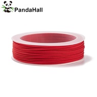 1roll Nylon Threads Dyed Knotting Cord for Chinese Knotting Crafts and Jewelry Making Red 1mm about 