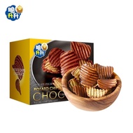 Crispy Shengsheng Chocolate Flavor Potato Chips 60g/Box (30g * 2 Packs) Snacks Casual Crisp Shengshe