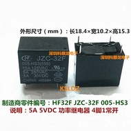 NewOriginal 3V 5V 12V 24V 5A Power Relay JZC-32F HF32F 003-HS 003-HS3 005-HS 005-HS3 012-HS 012-HS3 