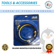 Manifold Hose Value R410A,R22 Length 90cm &amp; 150cm | Value Analysis Hose R410A, R22