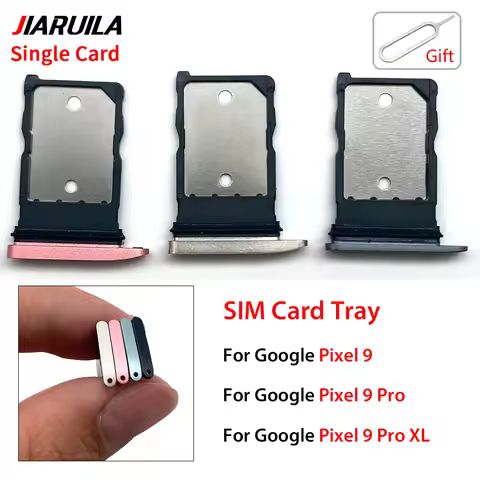 SIM Card Holder For Google Pixel 9Pro 9 Pro XL Sim Card Tray Holder Chip Slot Drawer Holder Adapter 