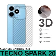 Promo Garskin TECNO SPARK 20 Anti Gores Belakang Handphone Anti Lengket Bekas Lem