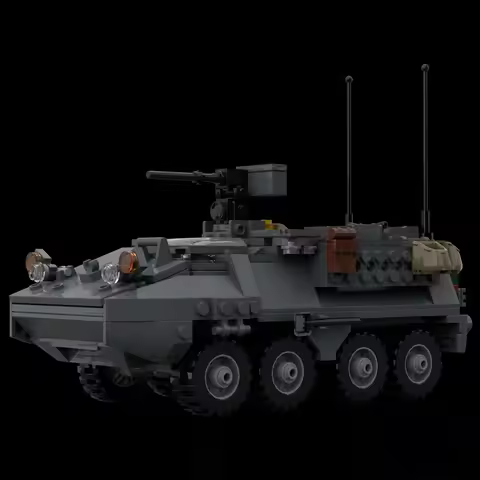 439pcs MOC STRYKER M1126 Infantry Carrier Vehicle US Army Building Blocks Christmas Gift Inspires Un