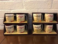 starbucks city mug 3oz 星巴克城市杯 ($50/each)