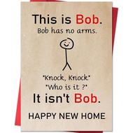 IDU Funny House Warming Card Gifts for Men Women,New Home & Housewarming Card,New House or Apartment