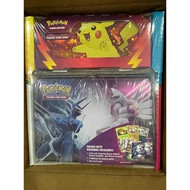 ( Evolving Skies) Costco USA Pokemon 2 Pack Set Collector's Chest + Pencil Case Tin Combo