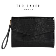 Ted Baker Womens Crocey Croc Detail Debossed Envelope