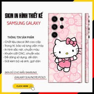 Cute 3M Skin Sticker for Samsung S22/S23/S24Ultra/Fold4/5/6/A43/A54/A55/A73 |SK_CT031| Detailed CNC 