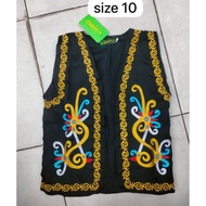 Vest Orang Ulu Kanak2 Baju Burung