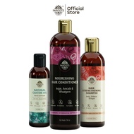 Inroots Hair Growth Combo | 3 Pcs Value Set | Haircare Gift Set | Shampoo + Conditioner + Natural Ca