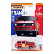 Matchbox Best Of France 90 Volkswagen Transporter Crew Cab Merah