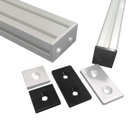 Aluminum Profile End Cap Cover Plate With Single or Double Holes for 2020 2040 3030 3060 4040 4080 6