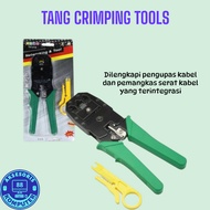 CRIMPING TOOL RJ45 RJ11 3-HOLE LAN CABLE CRIMPING PLIERS RJ45 RJ11