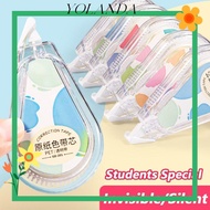 YOLAN Alteration Tape, Invisible Design Students Special Correction Tape, Multifunctional Silent Bei