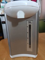 電熱水壺 99%新                                                      5L 大容量方便隨時飲用                         