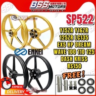 SP522 ENKEI Sport Rim Y15ZR Y125Z LC135 EX5 DREAM WAVE 100 W125 RS150 KRISS Dash Future Siap FREE Bearing Bush