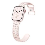 สายสปอร์ตซิลิโคน Iwatch Lucu สมาร์ทวอทช์ Ultra 2 Se 2 Series 10 9 8 7 6 SE 5 4 3 2 1 49มม. 46มม. 45ม