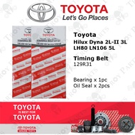 Toyota 100K Timing Belt Kit Set 13568-59066 for Hilux Dyna 2L-II 3L LH80 LN106 5L ( 129R31 )