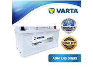 VARTA DIN95 AGM LN5 Silver Dynamic AGM Car Battery for BMW F10, F30, Audi Q5, Land Rover