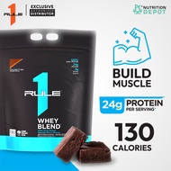 Rule1 Whey Blend 10lb - Chocolate Fudge เวย์โปรตีนเสริมสร้างกล้ามเนื้อ
