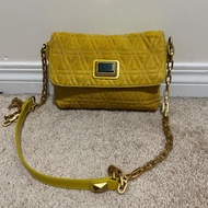 MJ Mustard Yellow Clutch Bag