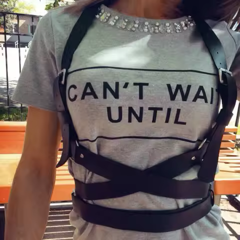 leather harness belt for women,BDSM harness for Women, BDSM Fetish Cage Belt for Women Leather Harne