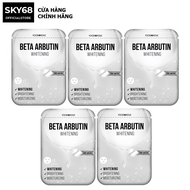Combo 5 Mặt nạ giúp dưỡng trắng làm đều màu da Foodaholic Beta Arbutin Whitening Mask 23ml x 5 - BET