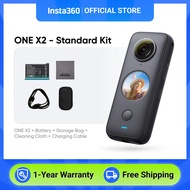 Insta360 ONE X2 360 Degree Waterproof Action Camera 5.7K 360 Stabilization Touch Screen AI Editing Live Streaming Webcam Voice Control