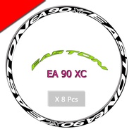 EASTON EA90XC Wheelset Rim stickers for MTB Mountain Bike 26 27.5 29 inch