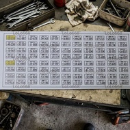 1:43  日本車牌號 膠貼 頭文字D 遙控車