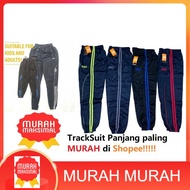 T90 UNISEX ADULT / KIDS LONG TRACKSUIT REGULAR FIT(SELUAR PANJANG TRACKSUIT UNISEX DEWASA/BUDAK) SELUAR SUKAN SPORT PANT