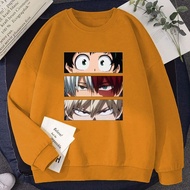 Crewneck My Hero Academia - Sweater Anime Boku No Hero My Hero Academia