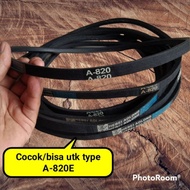 v belt fan belt karet mesin cuci A-820 A820 bisa utk A-820E