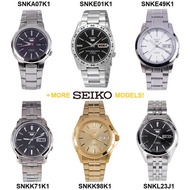 Seiko SNKA07K1 SNKE01K1 SNKE49K1 SNKK71K1 SNKK98K1 SNKL23J1 Automatic Mens Watch WORLDWIDE WARRANTY