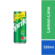 Sprite Lemon Lime Coca Cola Zero Sugar Carbonated Drinks 320mlx1 320mlx4