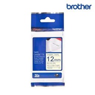 【民權橋電子】Brother兄弟 TZe-FA63 粉黃布底藍字 標籤帶 燙印布質系列 (寬度12mm) 燙印標籤 色帶
