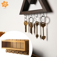 [utruiut0k] Decorative Key And Mail Holder for Wall Rustic Stylish Retro Creative Farmhouse
