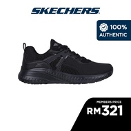 Skechers Women BOBS Sport Squad Chaos Brilliant Synergy Casual Shoes - 117237-BBK Memory Foam Kasut Sneaker, Perempuan