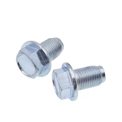 Original 2pcs Engine Oil Pan Plug For Pajero Mk3 Mk4 6g72 6g74 6g75 Montero Sport Nativa Challenger 
