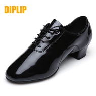 【Limited-time offer】 Diplip New Men's Latin Dance Shoes Modern Dance Hall Tango Children's Men's National Standard Dance Shoes 25-45 Yards