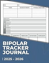 Bipolar Tracker Journal: for Bipolar Disorder to Help You Tracking Your Mood, Energy, Symptoms, Trig