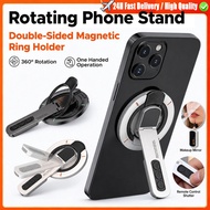 3-in-1 Magnetic Finger Ring Holder 360°Rotation Double-Sided Magnetic Finger Ring Holder For Mags-af
